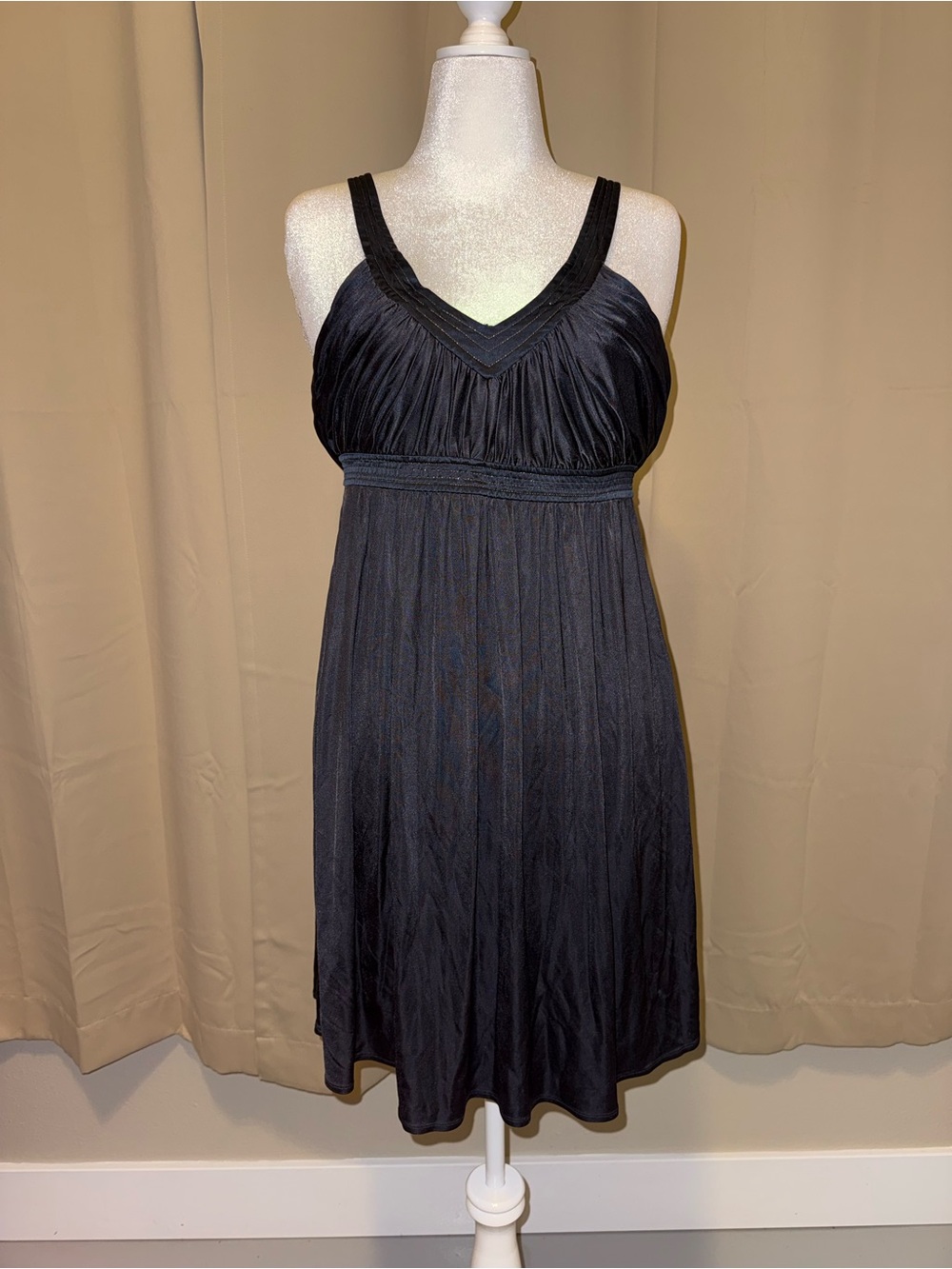 BCBGMaxAzria Black Petite Dress with Branded Label